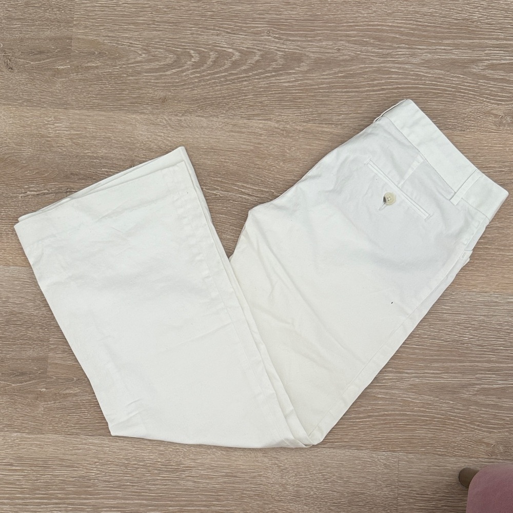 Express White Boot Cut Pants